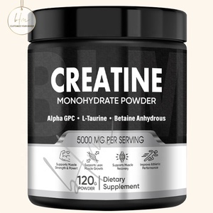 Nhãn Hiệu Riêng 120G Creatine Pre Tập Luyện Xây Dựng Cơ Bắp Thể Thao Bổ Sung Creatine Monohydrate Bột - Product Image 1