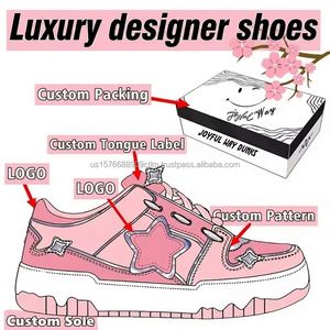 Chaussures de luxe de créateur pour hommes et femmes, en daim noir de haute qualité, à lacets épais, plateforme robuste, baskets tendance, nouveauté - Product Image 3
