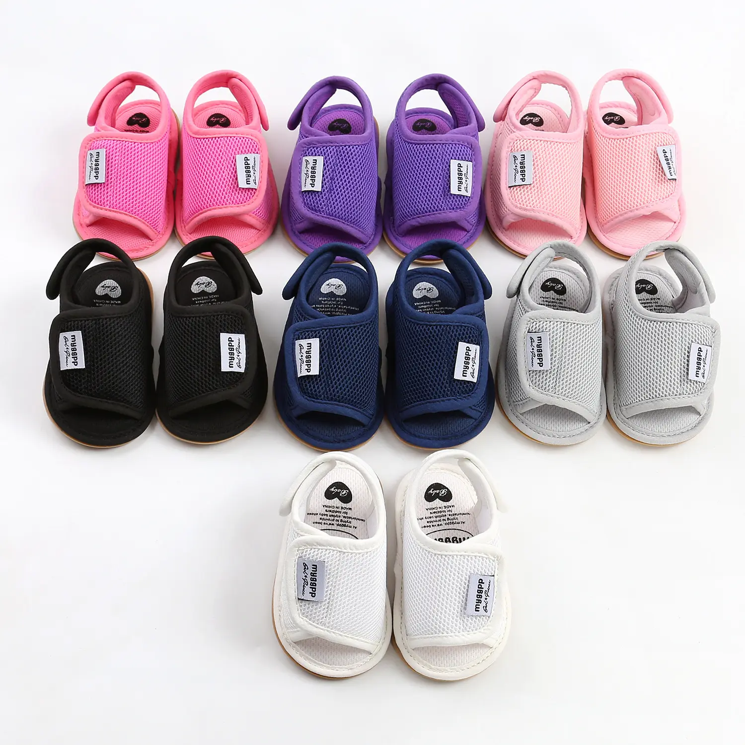 רשת סנדלי נעלי תינוק חמוד ילדים יילוד מראש הליכון בוקר תינוק נעליים