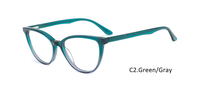 Montures de lunettes en gros yeux de chat lunettes en acétate montures de lunettes pour adultes