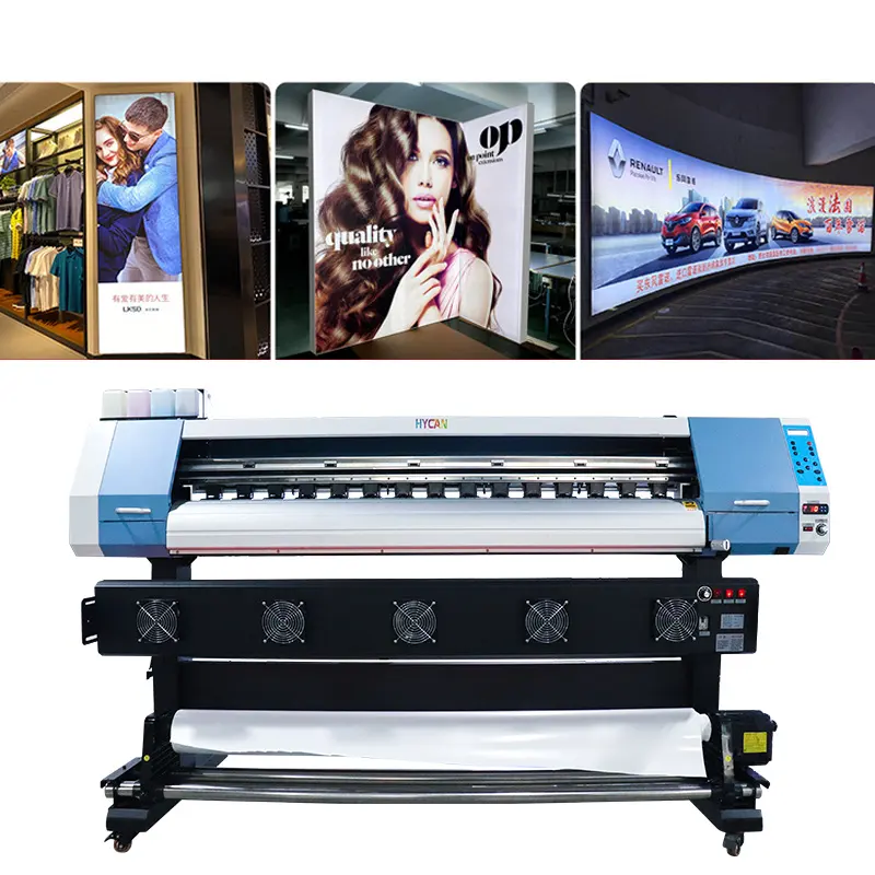 Hot High Speed Digital Printer With XP600 Print Head Efficient Oil Painting Printer Dye Eco Ink
