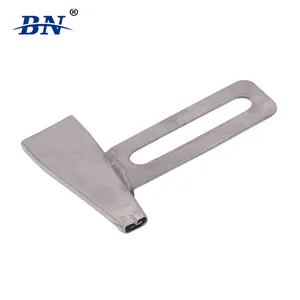 DY453 Folder For 2 Needle Belt Loop Machine Belts Looper Binder Sewing Spare Parts Hemmer Sewing Machine Belt Loop Folder