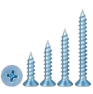 Profesional #10*38Mm <span class=keywords><strong>madera</strong></span> acero al carbono Zinc plateado Gr4.8 Cruz empotrada cabeza avellanada tornillos con <span class=keywords><strong>tuerca</strong></span> y arandela - Product Image 6