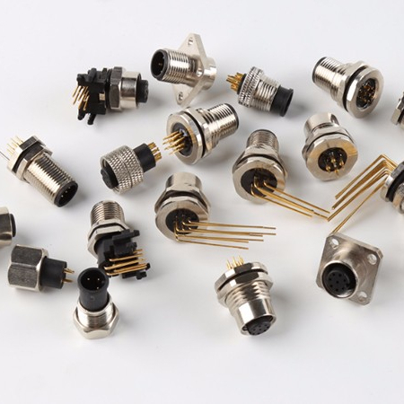 Push Pull Electrical Connector Circular Metal