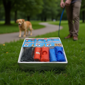 Poop Bag With Small Storage Box For Dogs 12Pcs Ref 14718 Mnj - Product Image 2