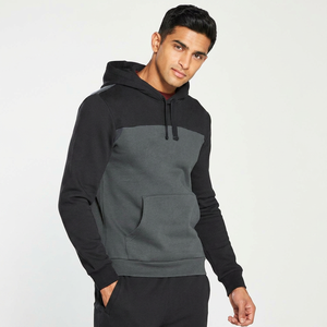 Autumn Winter Men's Double Panel Long Sleeve Hoodie Casual <b>Sweatshirts</b> Windproof Elastic Cuff Embroidered Fashion 100% Cotton - Product Image 1