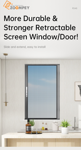 Pantalla enrollable de diseño europeo, malla enrollable para insectos, marco de aluminio, ventana mosquitera al por mayor - Product Image 5