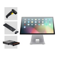 Système de Point de Vente Tactile Android de 15,6 Pouces pour Restaurants et Cafés avec Fonctionnalité de Distributeur Automatique pour Caisse Enregistreuse