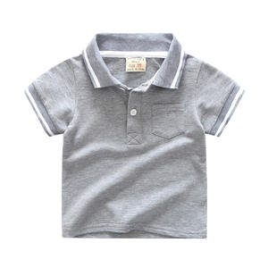 Proveedor Chino, Se Busca Distribuidor de Productos Nuevos, Camiseta Polo de Algodón Informal con Cuello Redondo para Niños, Verano, Tailandia - Product Image 4