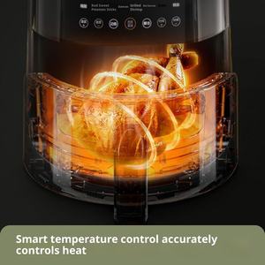 <span class=keywords><strong>Freidora</strong></span> de Aire Eléctrica Comercial con Caja de Vidrio, Utensilios y <span class=keywords><strong>Accesorios</strong></span> de Cocina, Airfryer 8 Frier - Product Image 3