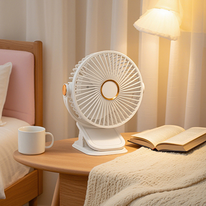 <span class=keywords><strong>Ventilateur</strong></span> portable 3-en-1 à clipser, rechargeable par USB, <span class=keywords><strong>ventilateur</strong></span> de bureau suspendu avec lumière LED pour la maison, la voiture, le dortoir, le camping en plein air, le camping-car - Product Image 3