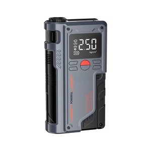 Tire Compressor Digital LCD 12V Rechargeable Portable <b>Car</b> Inflator Single Cylinder - Product Image 1