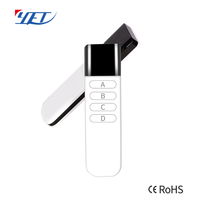Télécommande de porte de garage automatique, nouvelle forme automatique, code d'apprentissage 2/3/4/6 boutons universel de haute qualité, yf2195