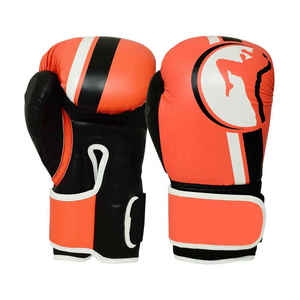 ถุงมือมวย MMA แบบครึ่งนิ้วมีเชือกผูกวัสดุ PU + PE คุณภาพสูงปรับแต่งได้สำหรับการฝึกซ้อมแบบมืออาชีพขายดี2025 - Product Image 4