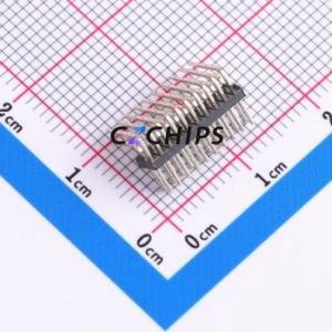 HX PZ1.27-2x10P WZ-P Pin Header Bent Lead Through Hole,P=1.27mm Connector 2x10P 1.27mm 1.27mm Pin Header - Product Image 2