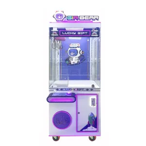 Máquina de garra para interiores de nuevo estilo para muñeca larga y esponjosa, máquina expendedora de regalos, grúa de saleclaw