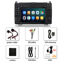 Autoradio Android 15 HFMidia pour Mercedes Benz CLK W209 Viano Vito Classe C/G W203 W463 W208 W168 Stéréo Carplay GPS WIFI Lecteurs