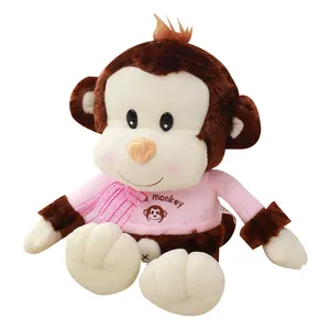PP 면화 공장 만든 싸구려 카와이 원숭이 봉제 귀여운 디자인 원숭이 봉제