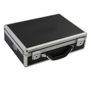 Ningbo Factory aluminum briefcase hard case with foam and combination lock