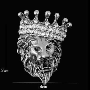 Broche de corona <span class=keywords><strong>para</strong></span> hombre con diamantes de imitación de cristal de Metal de aleación Retro, broche de <span class=keywords><strong>rey</strong></span> de varios estilos <span class=keywords><strong>para</strong></span> <span class=keywords><strong>traje</strong></span> y cuello de <span class=keywords><strong>camisa</strong></span> <span class=keywords><strong>para</strong></span> bodas y regalos - Product Image 5