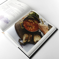 Brochure personnalisée de haute qualité, couverture rigide, nouveau livre de recettes, magazine, impression offset, papier d'art, papier journal, carton fantaisie, Fujian