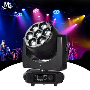 7*40W RGBW 4 in 1 Zoom Moving Head Light LED Wash Stage Light for bar stage club