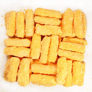 Nhà sản xuất trực tiếp bán buôn đông lạnh tẩm bột giòn đập cá fillet Strips & Chunks 100% toàn bộ cá tuyết philê hải sản - Product Image 1