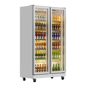 LED Yaourt Red Bull Magasin de bière et d'alcool Réfrigérateur pour affichage de boissons Compresseur Congélateur Réfrigérateur Climat frais - Product Image 2
