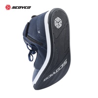 Scoyco décontracté sport Anti chute moto sécurité moto conduite chaussures de course Touring hommes équitation moto chaussures