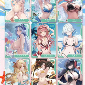 En Existencia, Senpai Goddess <span class=keywords><strong>Haven</strong></span>, Caja de Sobres con 6 Cartas de Historia de Diosas, Anime, Chicas en Traje de Baño, Bikini, Fiesta, Doujin, Juguete, Regalo - Product Image 4