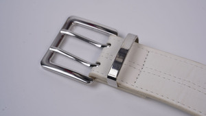 Cintura in Pelle PU Stile Punk Chic con Doppi Occhielli in Lega per Uomo e <span class=keywords><strong>Donna</strong></span> Jeans <span class=keywords><strong>Cowboy</strong></span> Western Moda Designer Larghezza 4cm Lunghezza 115cm - Product Image 3