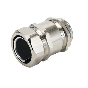 Presse-étoupe fileté PG en laiton nickelé étanche IP65 pour la protection des câbles - Product Image 2