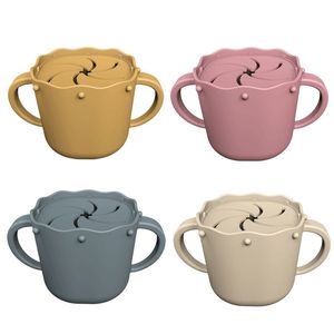 Vasos <span class=keywords><strong>de</strong></span> Silicona Plegables para Bebés, Vaso <span class=keywords><strong>de</strong></span> Aperitivos <span class=keywords><strong>de</strong></span> Silicona Plegable <span class=keywords><strong>de</strong></span> Grado Alimenticio, Vasos <span class=keywords><strong>de</strong></span> Aperitivos <span class=keywords><strong>de</strong></span> Silicona Antiderrames para Niños Pequeños - Product Image 2