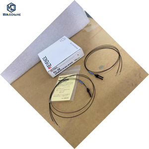 Capteur à fibre optique réfléchissant à petit spot FU-58, spot de 0,5 mm, détection de haute précision de 0,005 mm, 2 m, découpe libre, automatisation industrielle - Product Image 1