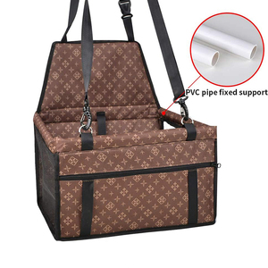 Customized Logo Folding Front Cover <strong>Pet</strong> Hammock Booster Dog <strong>Seat</strong> for <strong>Car</strong> Travel <strong>Car</strong> <strong>Seat</strong> Dog Booster <strong>Seat</strong> - Product Image 1
