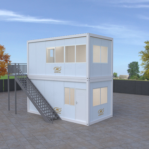 Nuevo Diseño de Contenedor Aislado Plegable de 20, 30 y 40 Pies, Casa Prefabricada Habitable, Estudio o Cobertizo para <span class=keywords><strong>Europa</strong></span>, Polonia y Alemania - Product Image 1