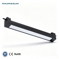 Très populaire en Afrique, nouveau produit pour l'éclairage et la décoration des centres commerciaux, matériau en aluminium, angle réglable, éclairage sur rail LED COB
