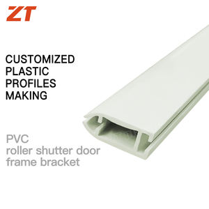 โปรไฟล์พลาสติกสำหรับโครงหน้าต่างบานเกล็ดแบบกำหนดเอง, มู่ลี่แบบพับได้, โปรไฟล์ตกแต่งกรอบประตูม้วน - Product Image 1