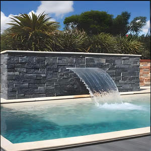 Fabrikant Leveren Zwembad Muur Waterval Fontein - Product Image 2