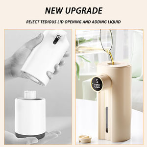 Automatic Touchless Kitchen Bathroom <b>Soap</b> <b>Dispenser</b> 350ml Capacity Double Function Hand Sanitizer <b>Shower</b> Gel Household Hotel - Product Image 5