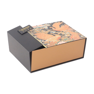 Nhà Máy Bán Buôn Cao Cấp Sang Trọng Chất Lượng Cao Top Grade Bán Hàng Nóng In Ấn Từ Tính Đôi Cửa Ra Vào Trà Giấy Thiết Lập Bao Bì Hộp - Product Image 3