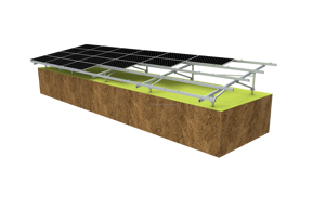 Système de montage solaire U2V haute performance avec structure de montage au sol d'accessoires en acier aluminium galvanisé à chaud - Product Image 2