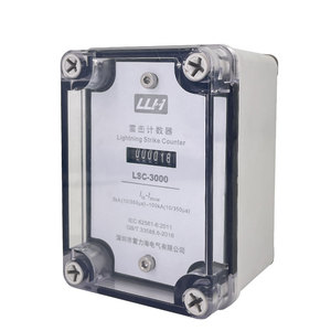 Thiết bị điện tử bảo vệ tăng kỹ thuật số sét đột quỵ truy cập chống sét và chống sét nối đất 0-999999 6 chữ số - Product Image 1