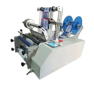 Atpack High Quality Semi-auto Round Plastic And Glass Bottle private label massage machine Labeling Machine