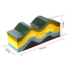 Instrumento de geografía escolar Demostrador de movimiento de corteza escolar Geografía de escuela secundaria Geología Geomorfología Modelo de enseñanza de movimiento - Product Image 4