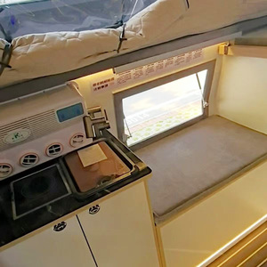 Modification du <span class=keywords><strong>coffre</strong></span> de Camping en plein air à dos de chameau en forme spéciale Auto-conduite Voyage Boîte de chambre étanche Pickup Truck RV - Product Image 4