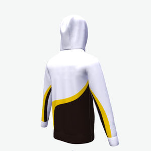 Sudaderas con capucha de sublimación en blanco personalizadas de deportes de equipo de alta calidad con bolsillo - Product Image 2