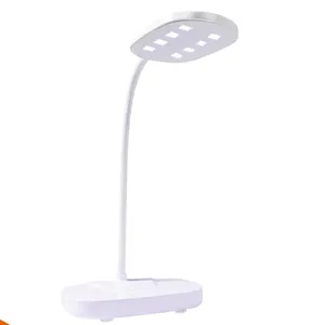 BIN Nail Art-lámpara Uv recargable de escritorio, lámpara Led para uñas de 12W, secador de uñas blanco, 9 Uds. De cuentas para salón