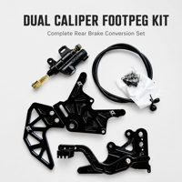 Kit de repose-pieds double étrier haute performance pour Surron Ultra Bee, Talaria MX4, Light Bee, LBX, E Ride Pro SS – Pièces de vélo électrique en aluminium CNC