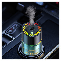 Diffuseur de parfum de voiture intelligent Starry Sky Light Portable C-Type Car Fragrance Machine Spray de projection de lumière en forme d'étoile sans eau